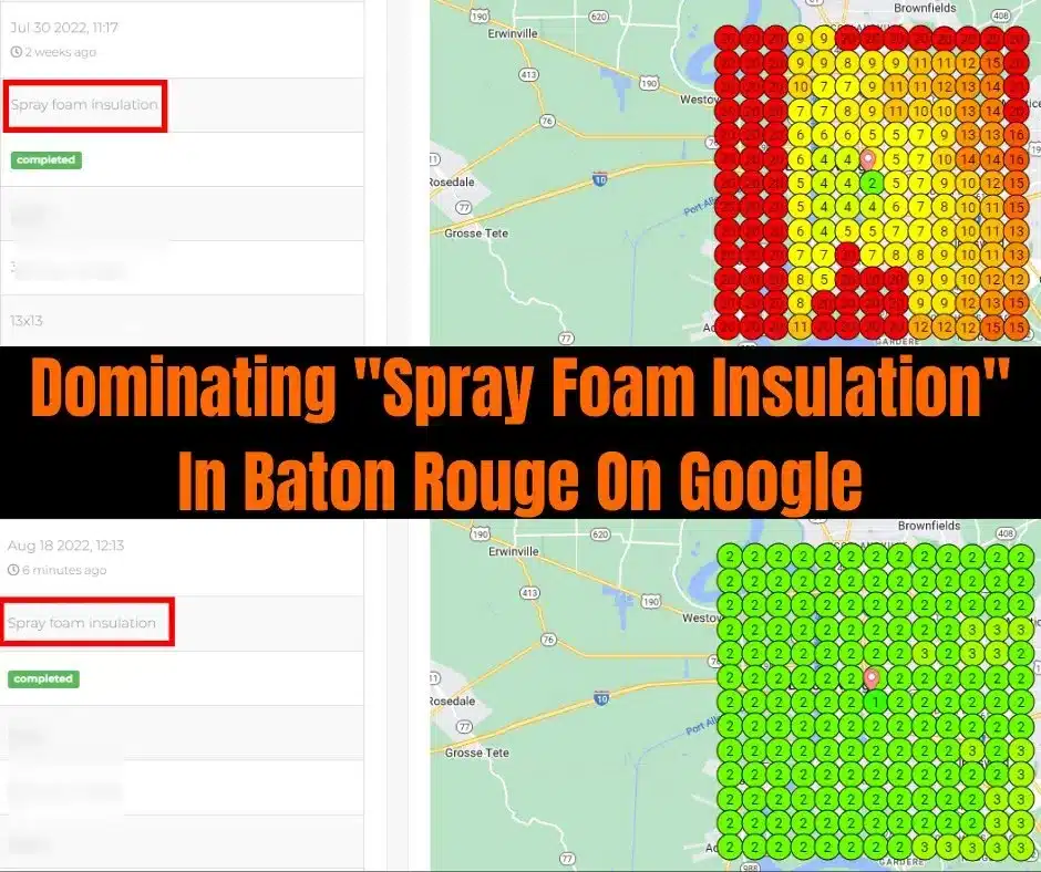 Heatmap results