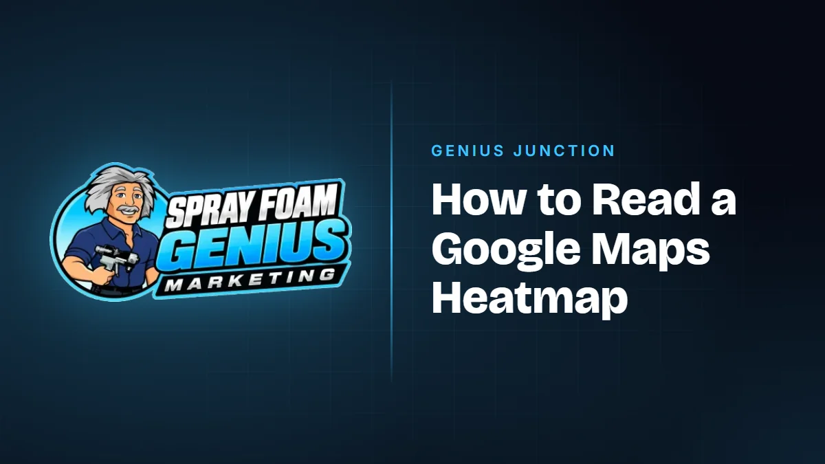 How to Read a Google Maps Heatmap (and What to Fix First)