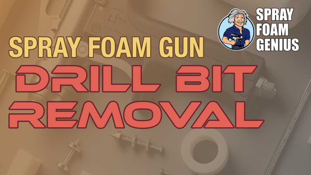 How To Get Drill Bit Out Of Spray Foam Gun