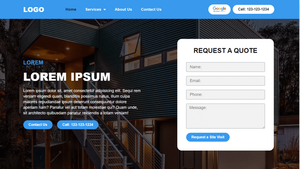 Template 1 Spray Foam Genius Marketing