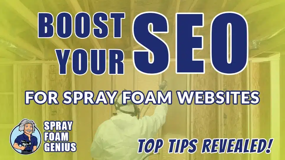 Best Practices for Spray Foam Insulation Website SEO