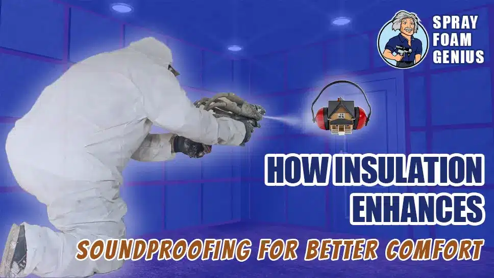 How Spray Foam Insulation Enhances Soundproofing in Homes
