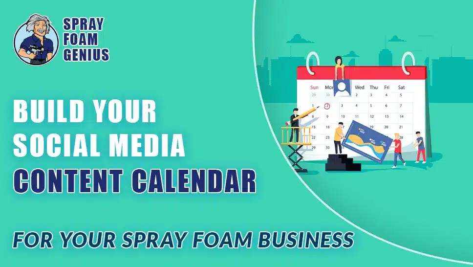 How to Create a Social Media Content Calendar for Your Spray Foam Business