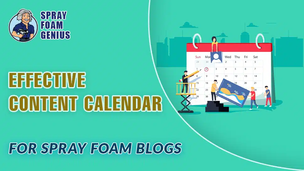 How to Create an Effective Content Calendar for Your Spray Foam Blog