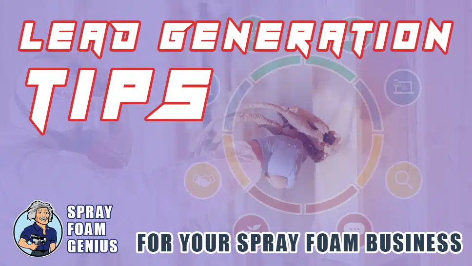 How to Generate Leads for Spray Foam Insulation Companies