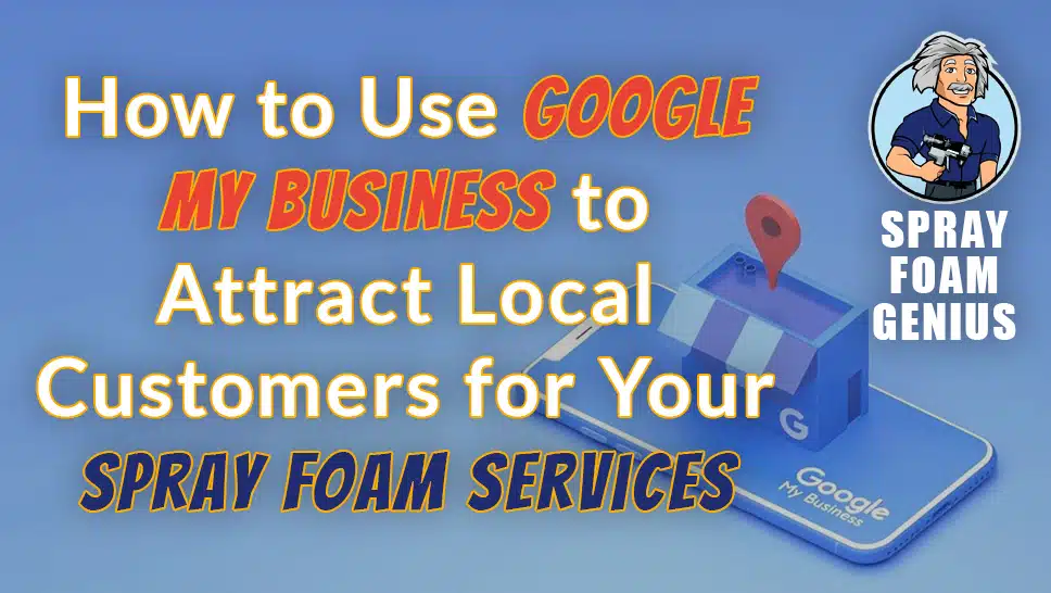 How to Use Google My Business to Attract Local Customers for Your Spray Foam Services