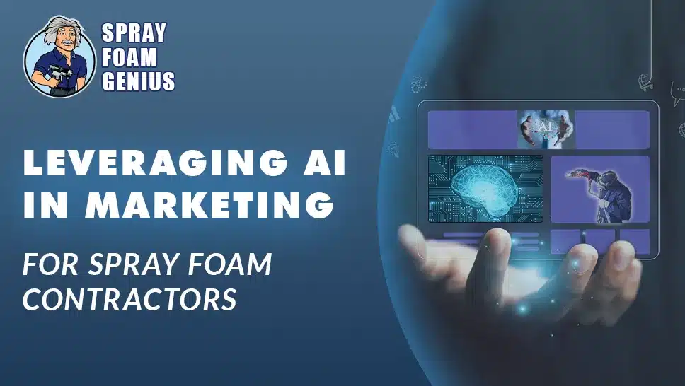 Leveraging AI in Marketing for Spray Foam Contractors