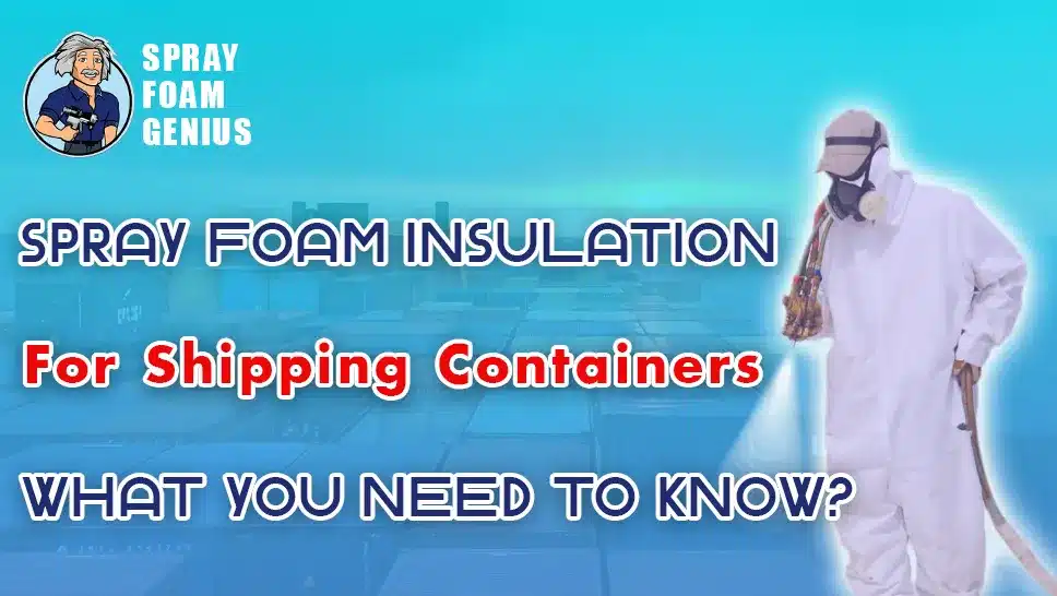 Spray Foam Insulation for Shipping Containers What You Need to Know