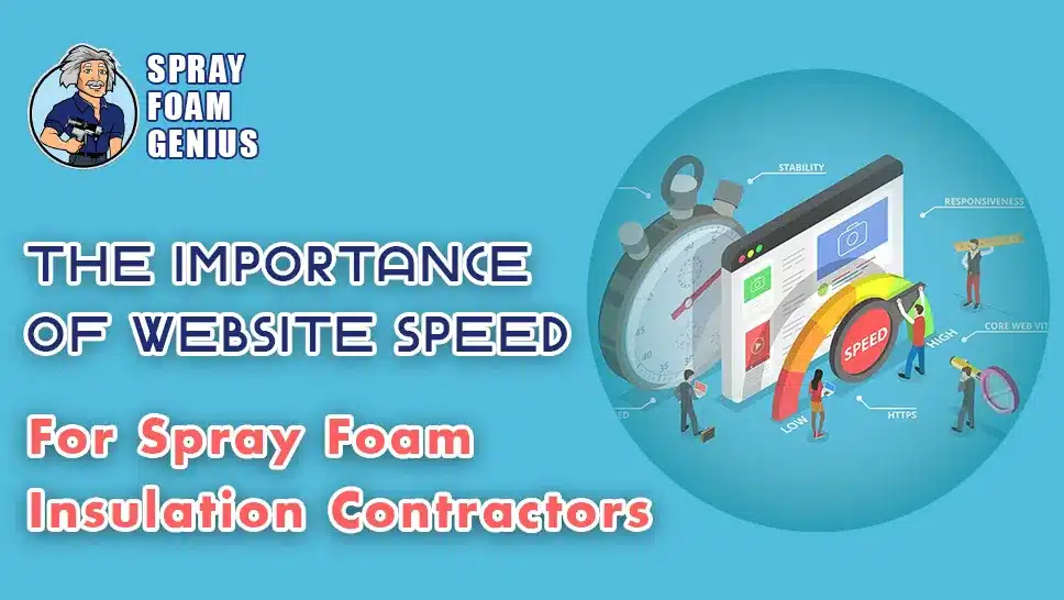 The Importance of Website Speed for Spray Foam Insulation Contractors