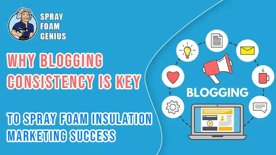 Why Blogging Consistency is Key to Spray Foam Insulation Marketing Success