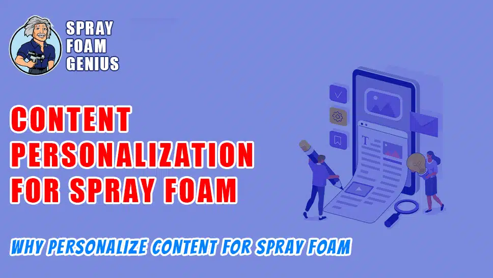 Why Content Personalization is Key to Your Spray Foam Marketing Strategy