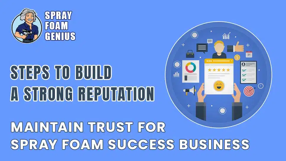 How to Build and Maintain a Successful Online Reputation for Your Spray Foam Insulation Business