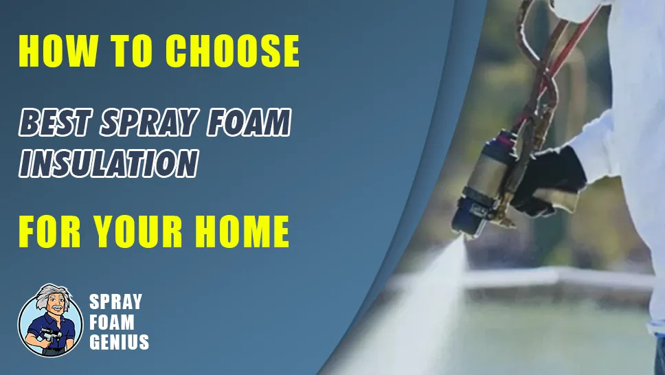 How to Choose the Best Spray Foam Insulation for Your Home
