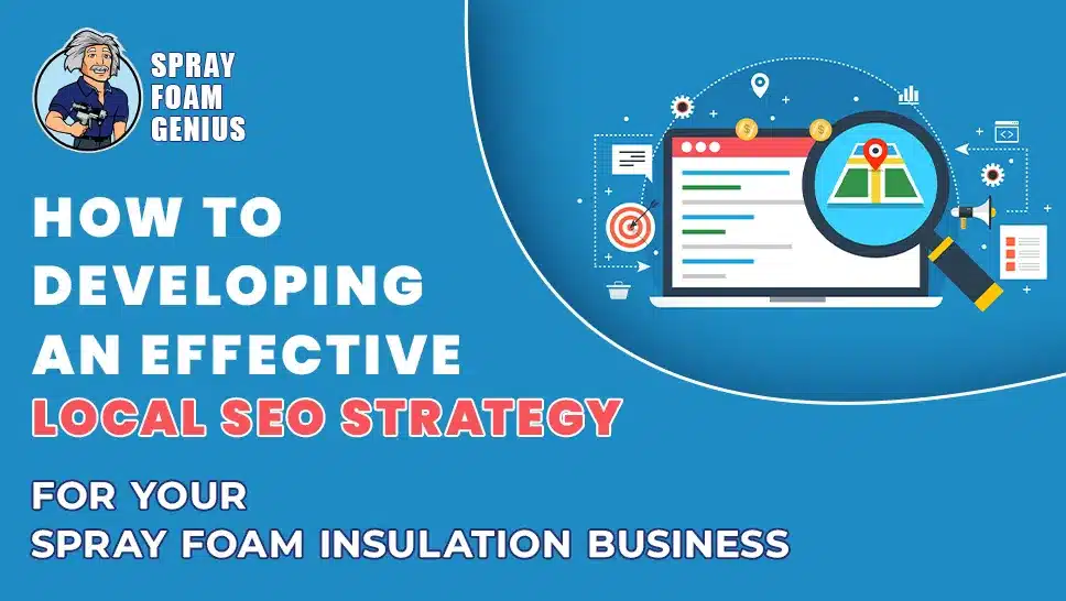How to Develop an Effective Local SEO Strategy for Your Spray Foam Insulation Business