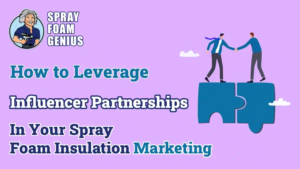 How to Leverage Influencer Partnerships in Your Spray Foam Insulation Marketing