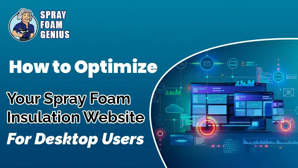 How to Optimize Your Spray Foam Insulation Website for Desktop Users