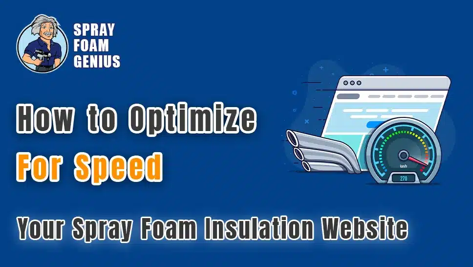 How to Optimize Your Spray Foam Insulation Website for Speed