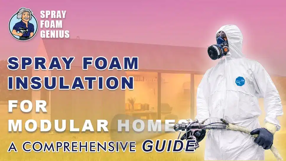Spray Foam Insulation for Modular Homes A Comprehensive Guide