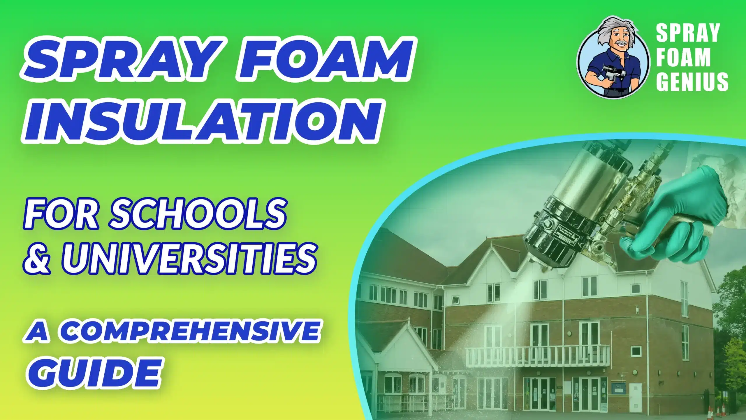Spray Foam Insulation for Schools and Universities A Comprehensive Guide
