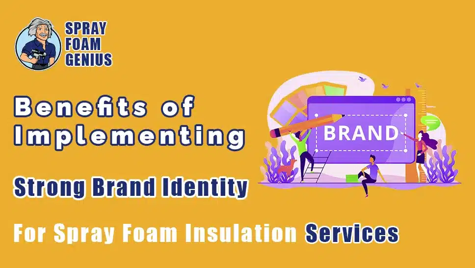 The Benefits of Implementing a Strong Brand Identity for Spray Foam Insulation Services