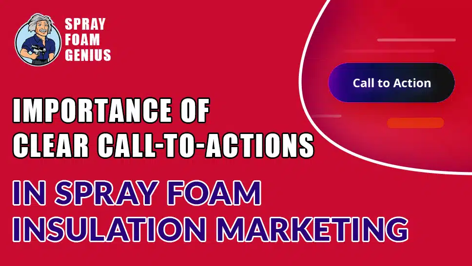 The Importance of Clear Call-to-Actions in Spray Foam Insulation Marketing
