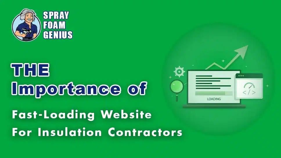 The Importance of a Fast-Loading Website for Insulation Contractors