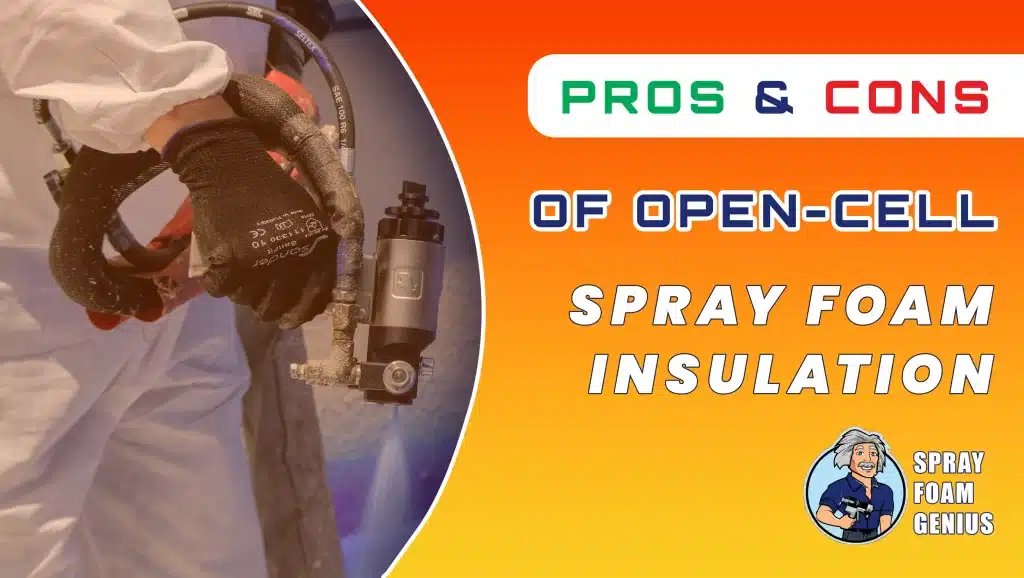 The Pros and Cons of OpenCell Spray Foam Insulation