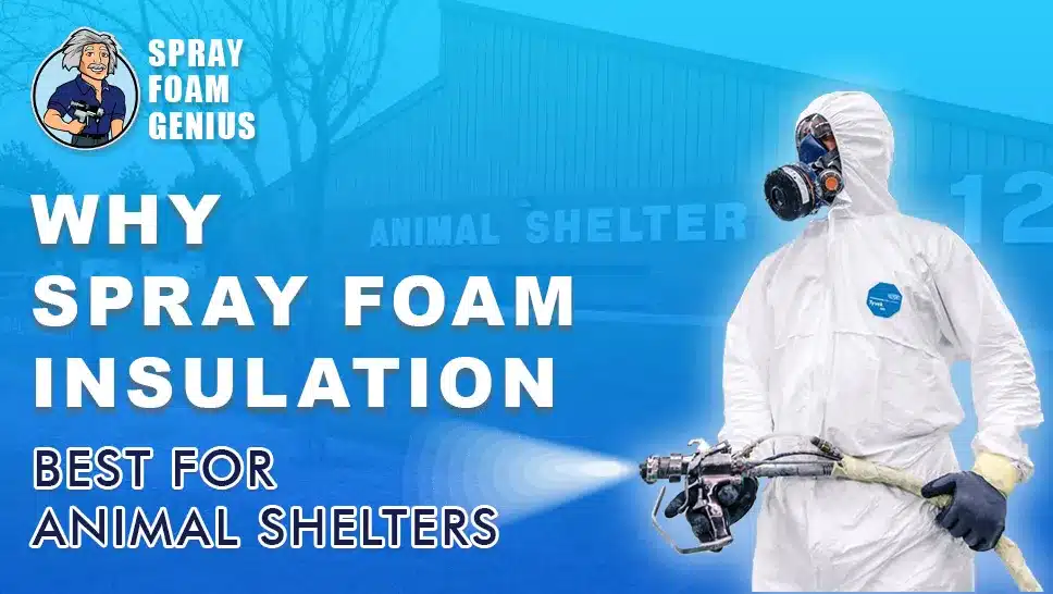 Why Spray Foam Insulation is the Best Choice for Animal Shelters