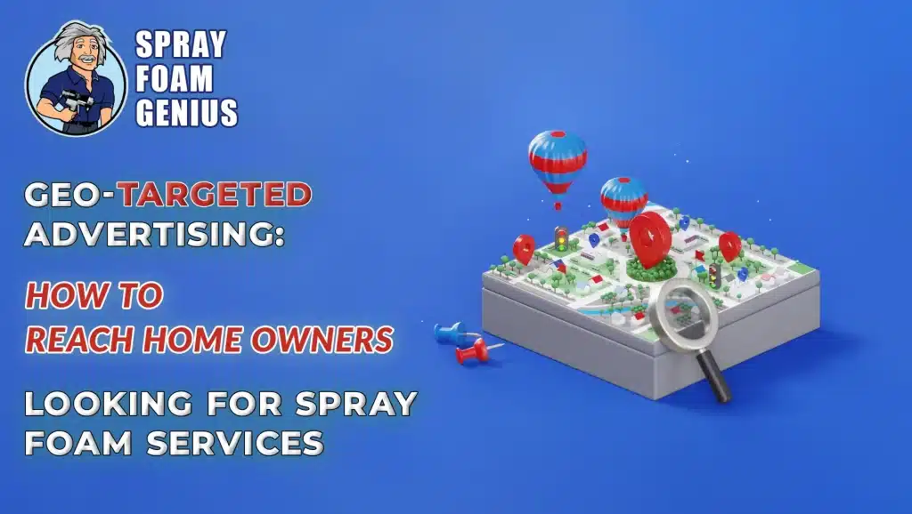 Geo-Targeted Advertising: How to Reach Homeowners Looking for Spray Foam Services