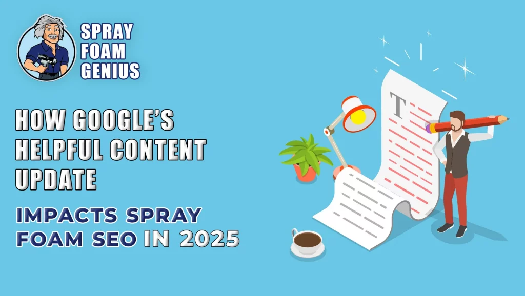 How Google’s Helpful Content Update Impacts Spray Foam SEO in 2025