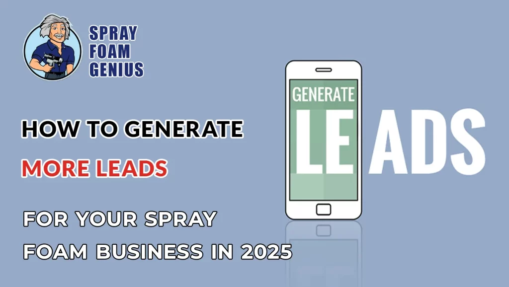 How to Generate More Leads for Your Spray Foam Business in 2025