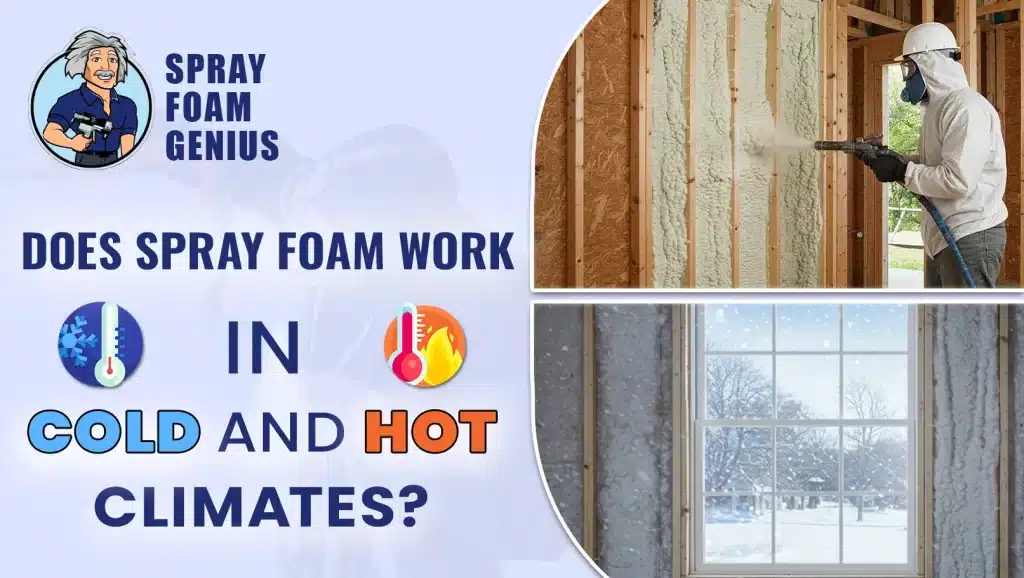 Does Spray Foam Work in Cold and Hot Climates? (Seasonal Performance Explained)
