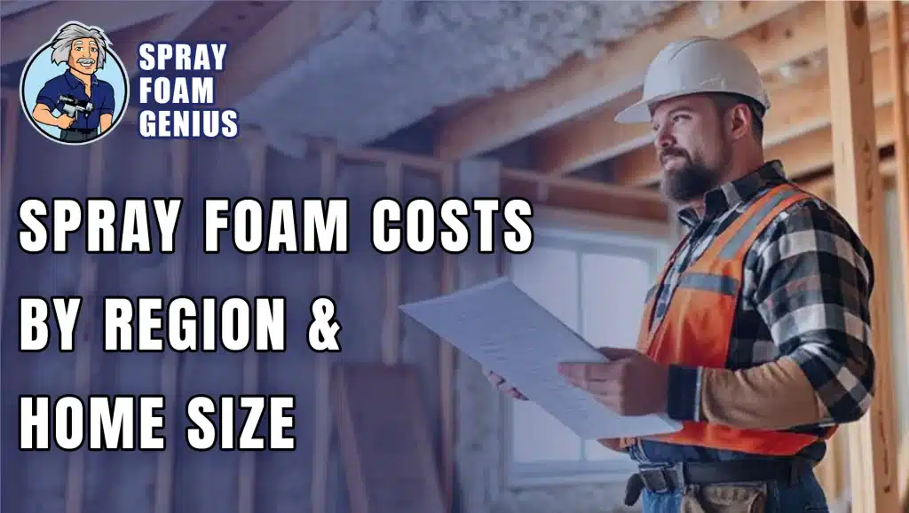 How Much Does Spray Foam Insulation Cost in the U.S. (by Region & Home Size)?