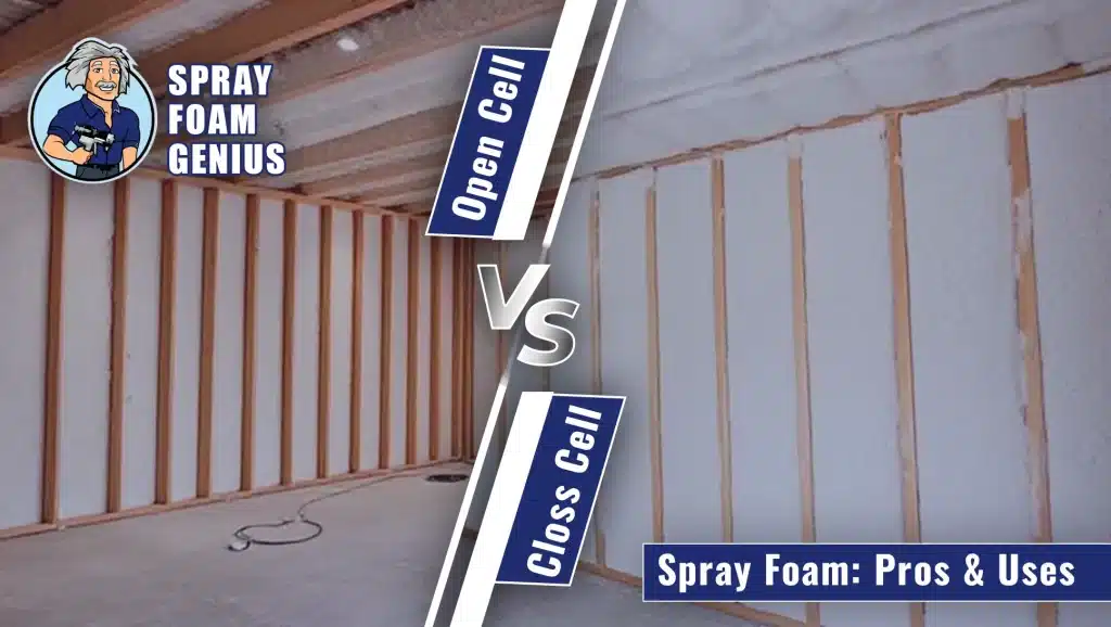 Open Cell vs Closed Cell Spray Foam: Pros, Cons & Best Use Cases