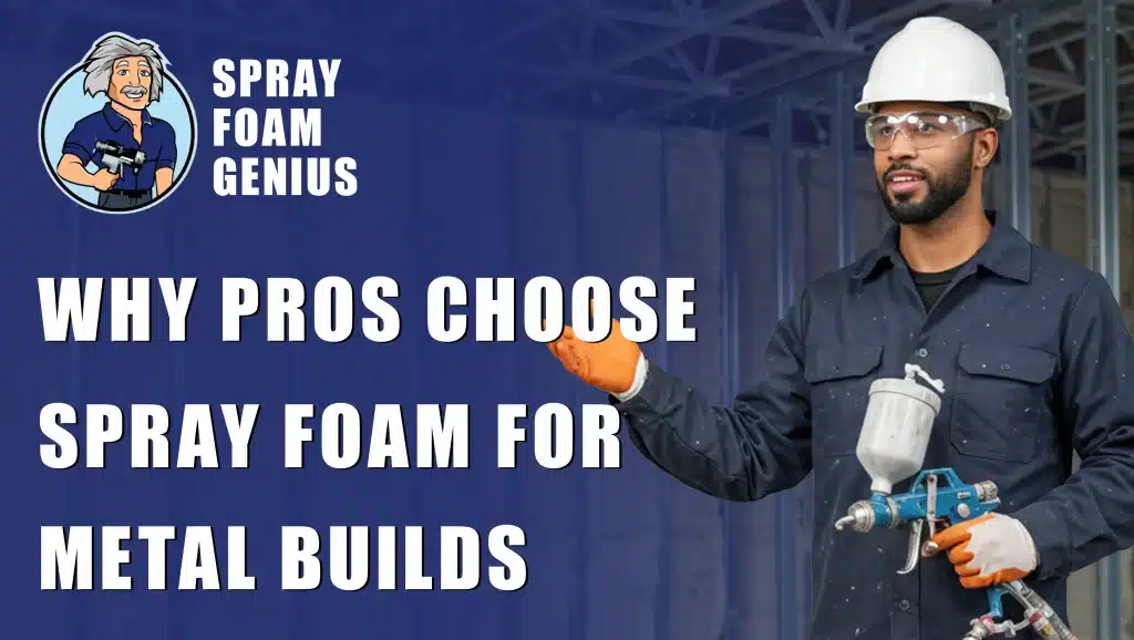 Why Contractors Recommend Spray Foam for Metal Buildings and Pole Barns