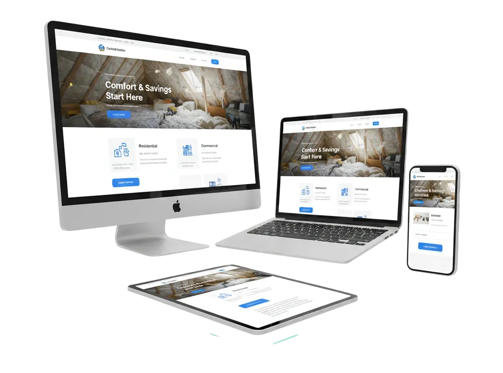 Custom Insulation Websites That Are SEO-Optimized & Built to Convert​