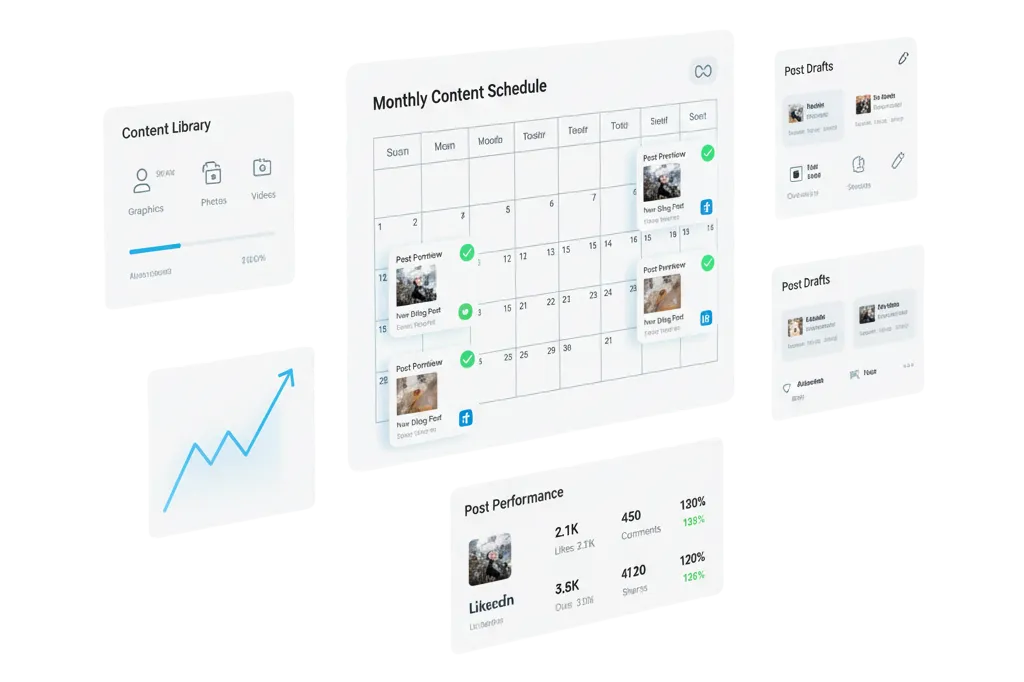 Developing and Managing Your Social Media Content​