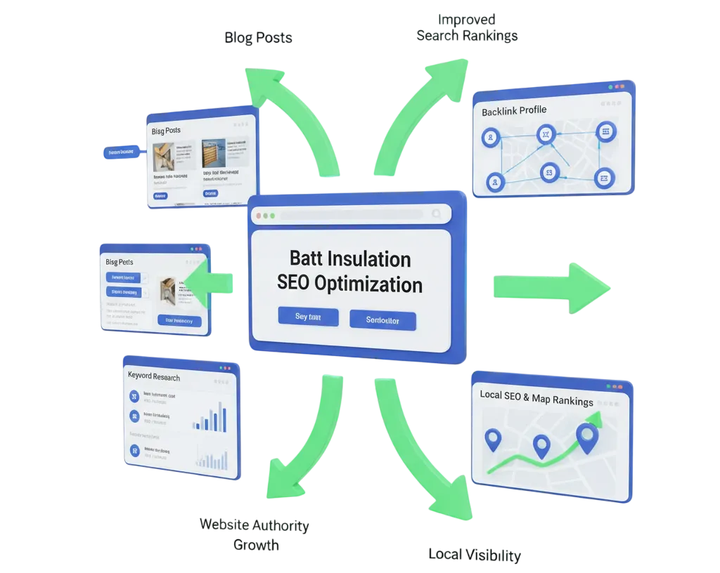 SEO for Fiber Batt Insulation Contractors
