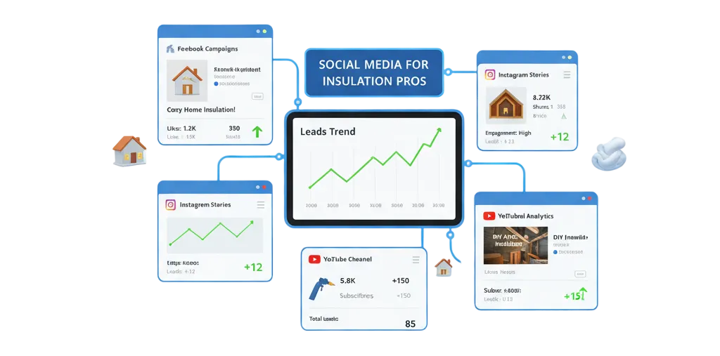 The #1 Social Media Marketing Agency for Insulation Contractors