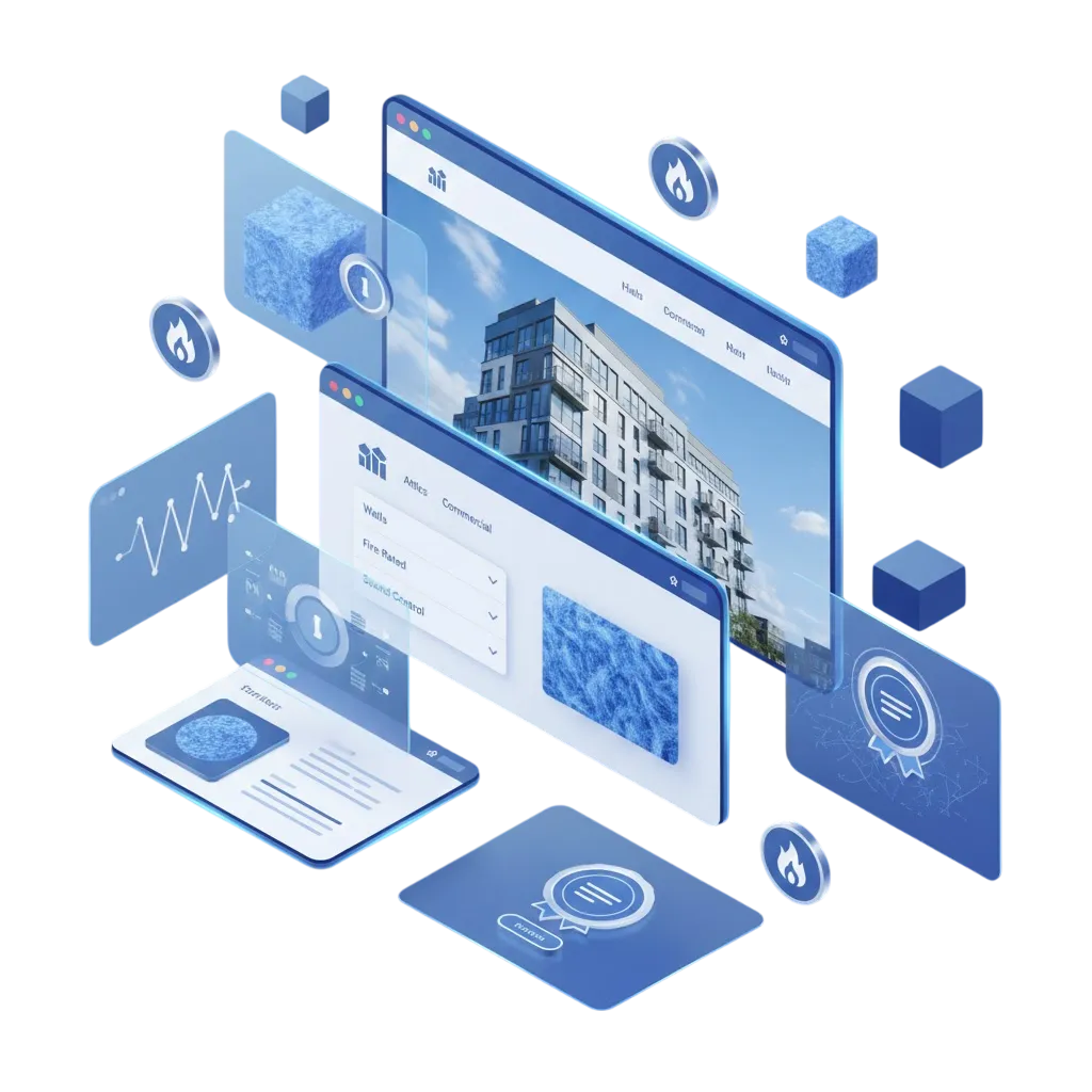Website Design for Mineral Wool Insulation Companies