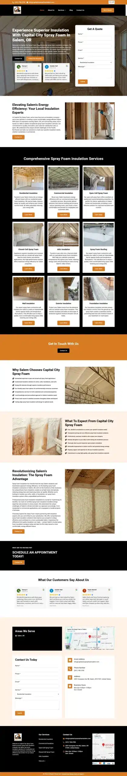 Capital City Spray Foam of Salem