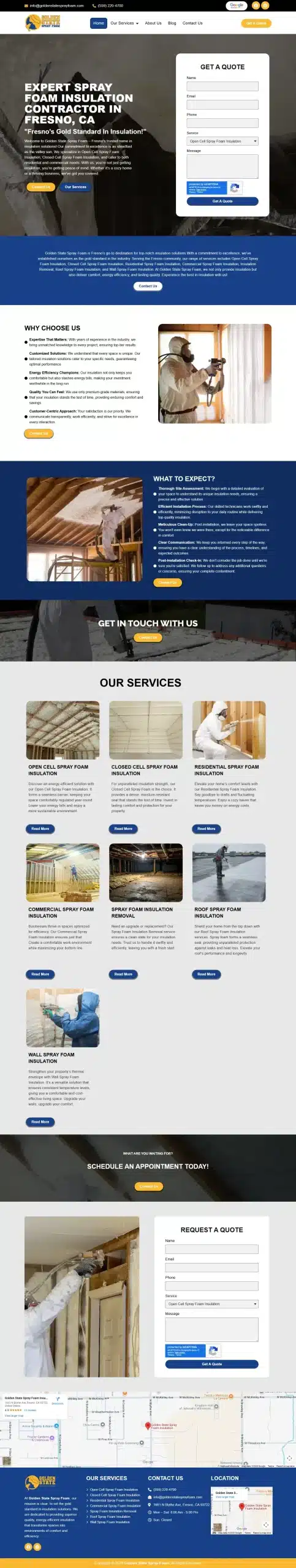 Golden State Spray Foam Insulation