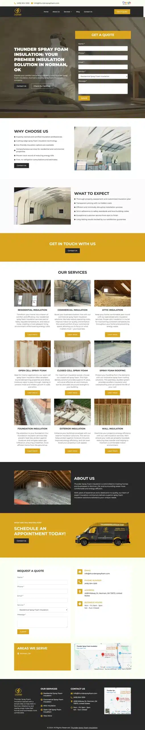 Thunder Spray Foam Insulation