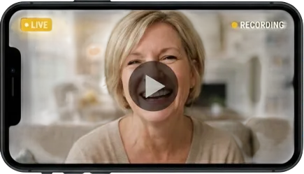 A short video of a happy customer