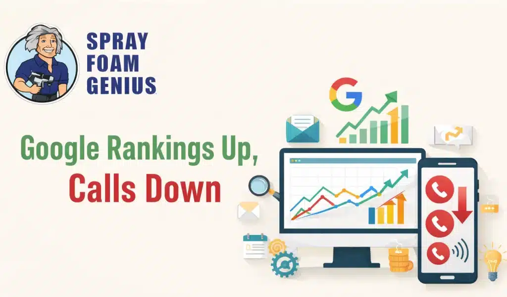 Google Rankings up Calls Down