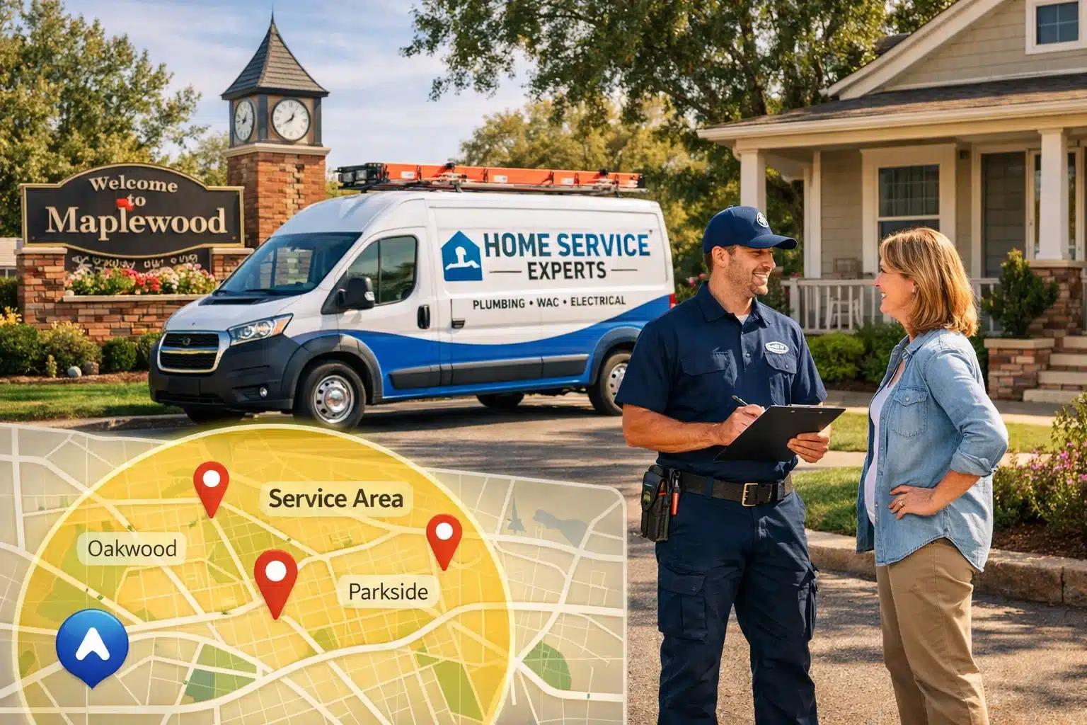 Service Area Maps and Local Relevance