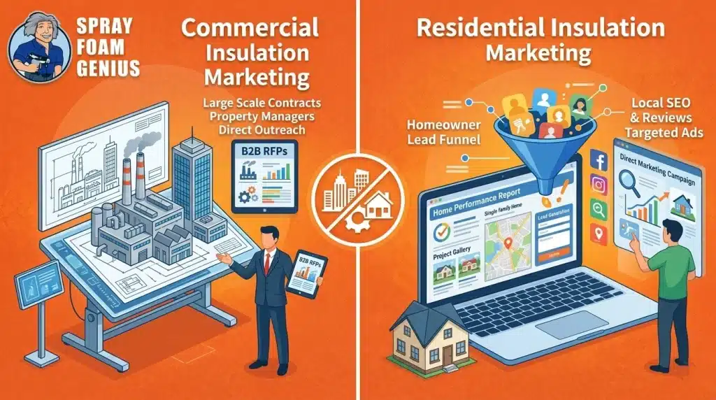 Commercial vs Residential Insulation Marketing Which Is More Profitable to Target