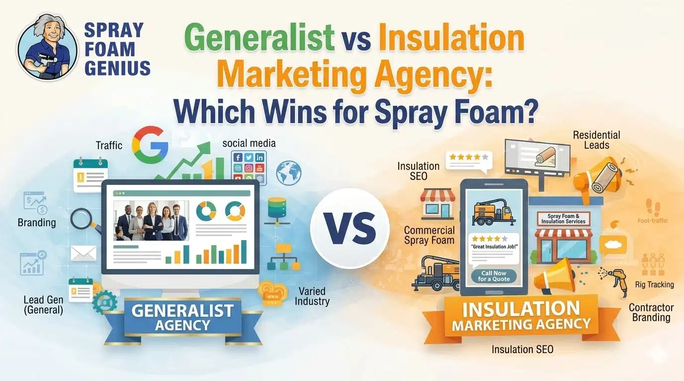 Generalist Marketing Agency vs Insulation-Specific Agency Which Gets Better Results Generalist Marketing Agency vs Insulation-Specific Agency Which Gets Better Results