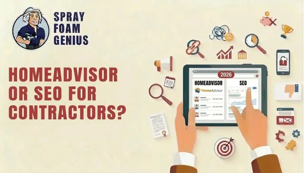 HomeAdvisor vs SEO for Insulation Contractors Which Gets Better Leads