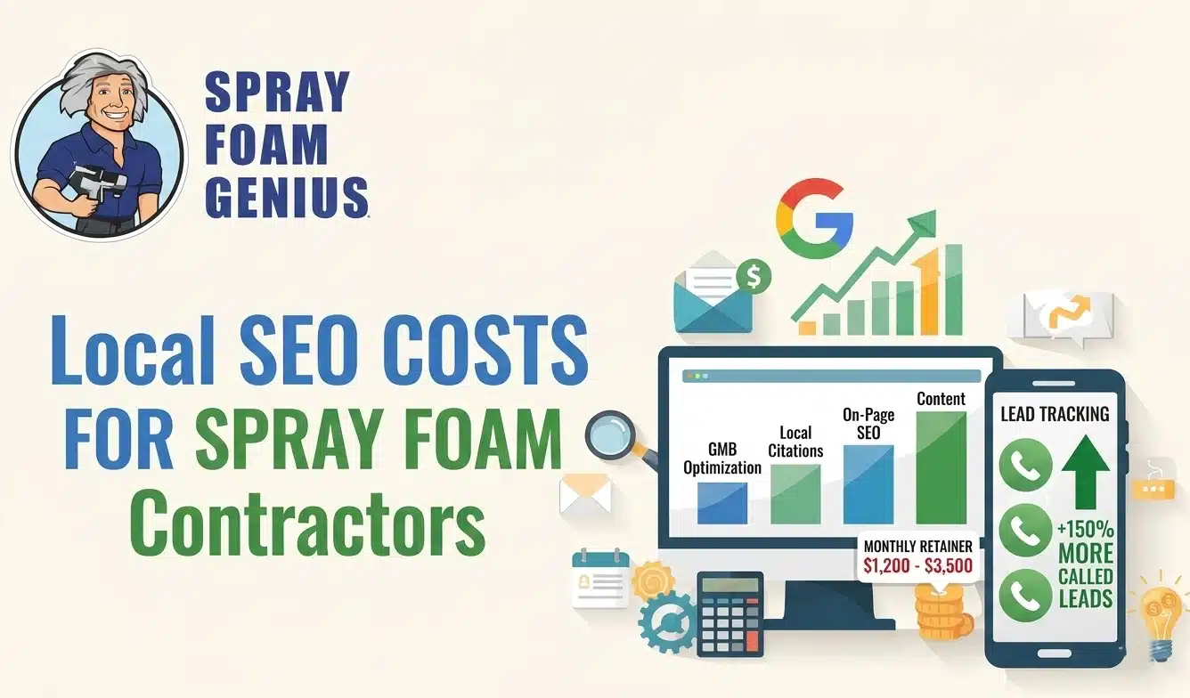 How Much Does Local SEO Cost for Spray Foam Insulation Contractors